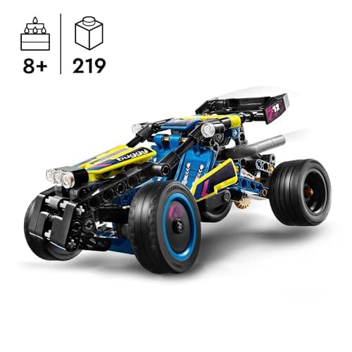 LEGO Technic 42164 All-Terrain Racing Buggy, Rally Vehicle, Racing Car Construction Toy, Gift for Boys and Girls from 8 Years Old - Image 3