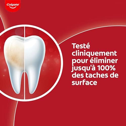 COLGATE - Dentifrice Blanchissant MAX WHITE | Dentifrice au Charbon Actif | Dentifrice Blanchissant | 99 % d'ingrédients d'origine naturelle | Dentifrice COLGATE Lot de 4 x 75ml - Image 4