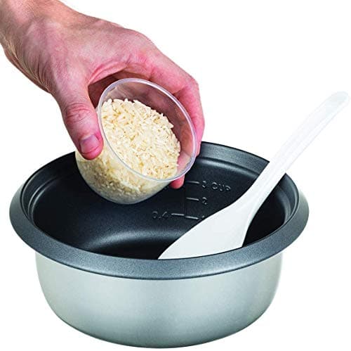 Russell Hobbs 27030 Medium rice cooker, metal, 300 W, 1.2 kg, white - Image 4