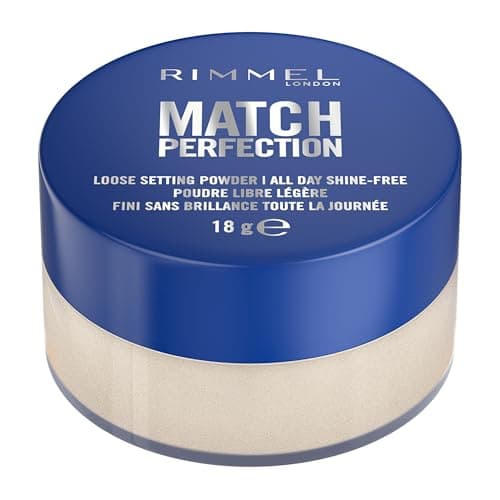 Rimmel London Match Perfection Poudre de fixation libre, Formule légère, Fini Mat, Maquillage Vegan,18 g, 001, Translucent - Image 4