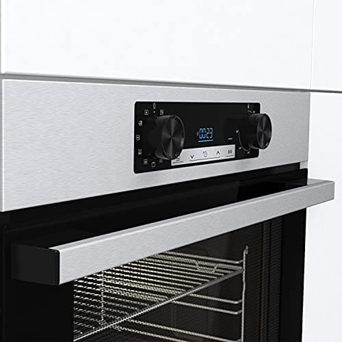 Hisense BI62216AX Multi-function vented oven, XXL cavity 77L, clean water cleaning, 13 cooking functions, pizza function 300°C, AirFry cooking, LED display, touch control, quick preheating - Image 4