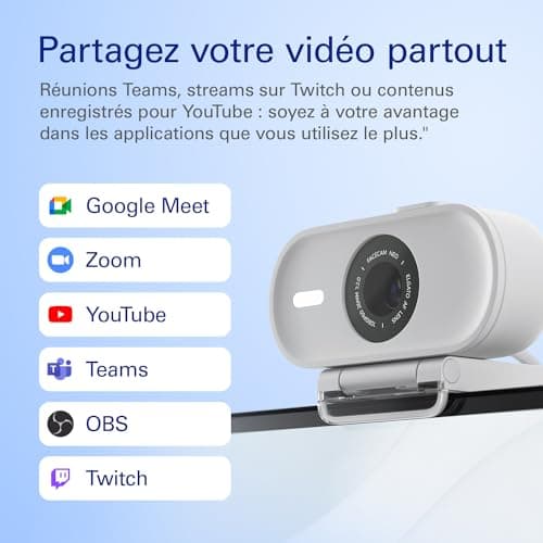 Elgato FACECAM NEO Full HD Webcam with Privacy Cap and Light Correction for Video Conferencing, Streaming, Teams/Zoom/Slack/OBS/Twitch/YouTube, etc - USB-C/Plug-and-Play on PC/Mac - Image 5