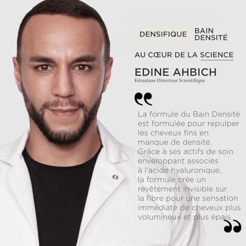KÉRASTASE Densifique - Bain Densité - Shampoing Repulpant - Effet Volume et Densifiant Longue Durée - Acide Hyaluronique et Gluco-Peptides - Cheveux Affinés en Perte de Densité - Image 7