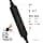 JBL Tune 305 C, Hi-Res Wired Headphones, JBL Pure Bass Sound, USB-C Connection, Tangle-Free Flat Cable, Three-Key Remote with Microphone, Black - Image 4