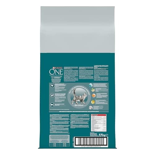 PURINA ONE | Benefits | Sterilized Adult Cat | Dry Food | Helps maintain a strong immune system | Salmon | Bag| 9.5 kg - Image 5