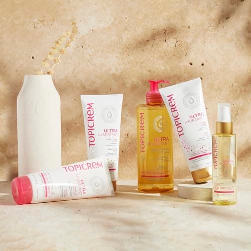 Topicrem - Ultra-Hydratant, Huile de Douche - Nettoie, Nourrit, Protège - Gel Douche Visage et Corps pour Peaux Sensibles, Sèches, Bébés, Enfants et Adultes - Fabrication Française - 500 ml - Image 7