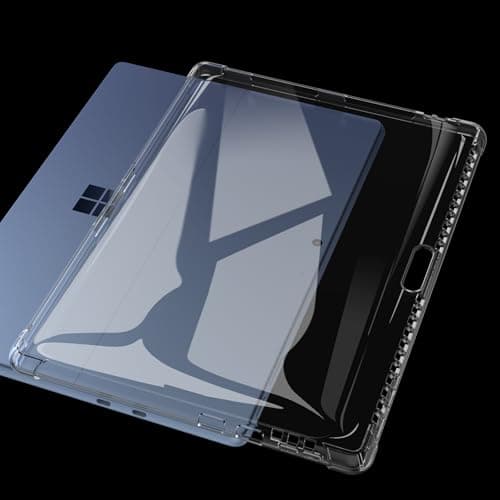 GIOPUEY Case for Surface Pro 8/9/10/11, Soft TPU Back Cover, Slim Cover, Airbag Protection Case - Image 7