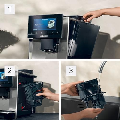 Siemens EQ900 Automatic Coffee Machine, BaristaMode, eGrinder, 6.8 Inch iSelect Display, Home Connect App, Stainless Steel, TQ903R03 - Image 8