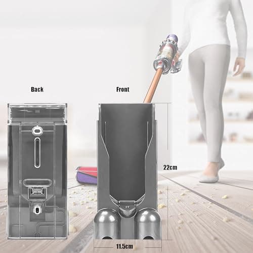 Compatible Charging Bracket for Dyson V10 Wall Mount Base, ABS Plastic Wall Mount Docking Station Suitable for V10 Series - Image 7