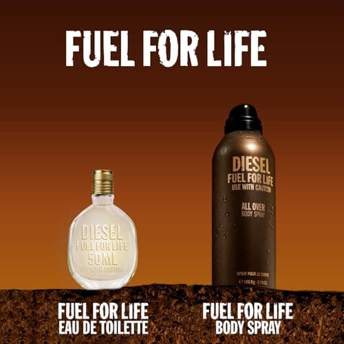 Diesel Fuel for Life, Eau de Toilette Spray for Men, Sensual Fragrance, 50 ml - Image 8