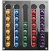Black Acrylic Nespresso Capsule Holder - Organize 35 Original Nespresso Capsules - Wall Mounted Capsule Storage Ideal for Kitchen, Office or Living Room (No Magnetic Drilling/Adhesive) - Image 2