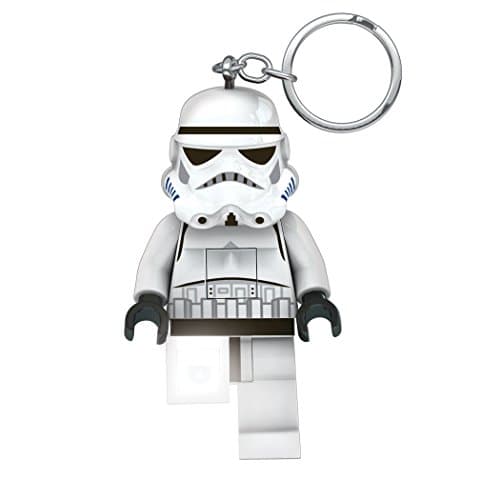 IQ Lego Star Wars Schlüsselanhänger mit LED-Taschenlampe Spielzeuggeschenke für Kinder - 76 mm große Figur - 2 CR2025 Batterien enthalten - Image 2