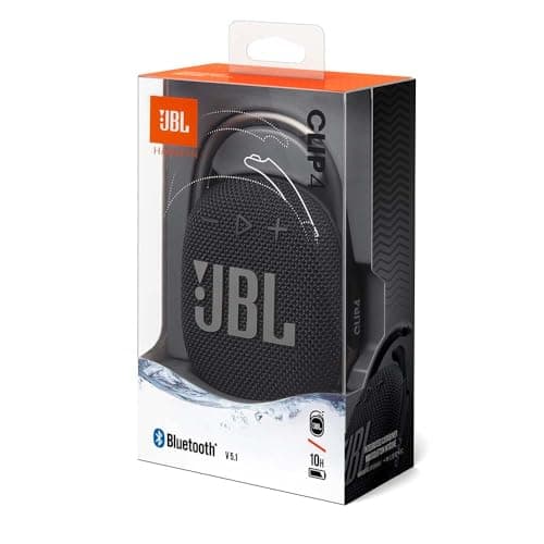 JBL CLIP 4 – Enceinte Bluetooth portable et légère avec mousqueton intégré – Étanche à l’eau et à la poussière – Autonomie 10 hrs – Noir - Image 7
