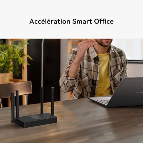 Huawei AX3S WiFi, AX3000 Gigabit Dual Band Wi-Fi Router, 4 Ports GE WAN/LAN Self-adapting, Wi-Fi Amplifier, HomeSec™ Security, Amazon Exclusive - Image 7