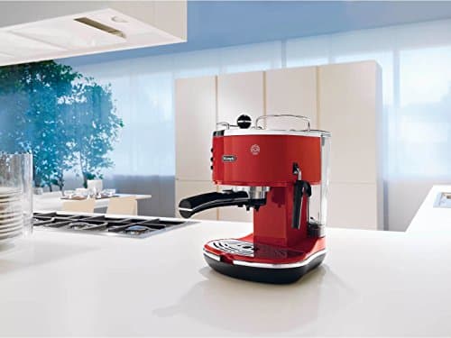 De'Longhi Icona Eco 311.R Macchina da Caffè Espresso Manuale, Caffè in Polvere o in Cialde E.S.E., 1100 W, Rosso - Image 6