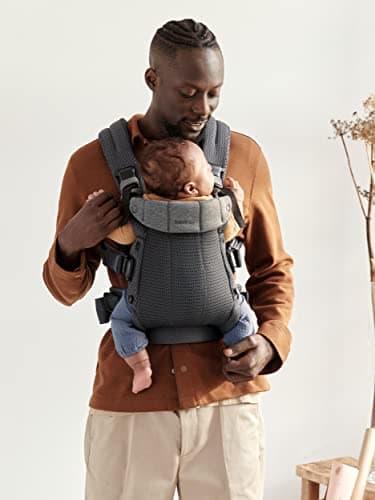 BabyBjörn Harmony Baby Carrier, Mesh 3D, Anthracite - Image 3