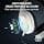 Razer Barracuda X Chroma - Wireless Multiplatform Gaming Headset with 6 Chroma RGB Zones (SmartSwitch Hyperspeed & Bluetooth, 40mm Drivers, Detachable HyperClear Cardioid Microphone) White - Image 6