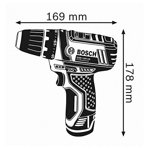 Bosch Professional 12V System perceuse-visseuse sans-fil GSR 12V-15 (sans batterie ni chargeur) - Image 7