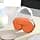 kwmobile Case Compatible with Apple AirPods Max Case - Soft Polyester Protective Cover for Headphones - with Sleep Mode - Summer Orange - Image 4