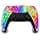 Finest Folia Design Cover R140, Self-Adhesive Vinyl Protective Film, Anti-Scratch, Compatible with PS5, for Game Console Controller Housing (Controller Game No.22, Multicolor Triangles) - Image 3