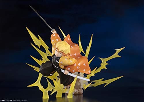 Bandai Demon Slayer: Agatsuma Zenitsu - Thunder Breathing, TamashiiNations Figuarts Zero One Size - Image 3