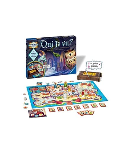 Ravensburger - Who saw it? - Board game with electronics - Cooperative investigation game - Family puzzle game - 2 to 4 players from 6 years old - Mixed - 21439 - French version - Image 4