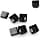 HUYUN Cherry MX Key Switch FPS Backlit Replacement Keys for Corsair Gaming Keyboards (Grey) - Image 3
