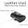 Geekria Étui de transport compatible avec Apple AirPods 4/Pro 2, housse en cuir à clipser, support de ceinture résistant (noir) - Image 3