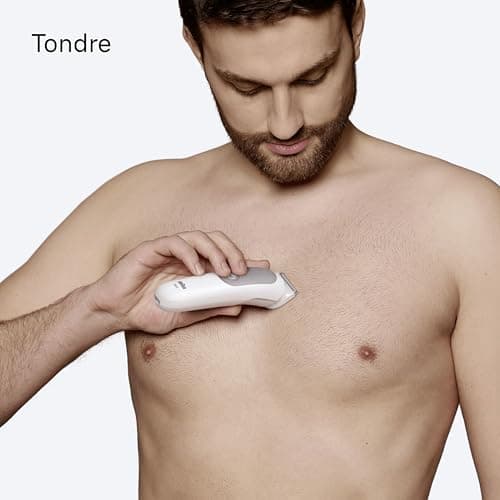 Braun Series 5 Body Trimmer + 2 Shaving Tools with SkinGuard Blade, 100 Min Battery Life, Soft for Sensitive Areas, Shave Your Hair with Accessories, Waterproof, BG5500, Grey - Image 6