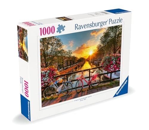 Ravensburger - Puzzle Amsterdam - 1000 piece bicycle puzzle - Adults and children from 14 years old - 1200066 - Image 8