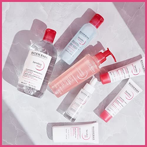 BIODERMA Créaline H2O - The original micellar water, cleansing and make-up remover - Removes makeup, pollen and pollution residues - Sensitive skin - 500 ml bottle - Image 9