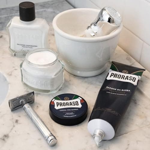 Proraso | Protective Aftershave Balm (100 ml bottle) – Men's face care without alcohol with aloe and vitamin E – Soothes and protects the skin – Made in Italy - Image 7