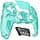 eXtremeRate Luna Redesigned Case for PS5 Controller BDM-010/020/030/040/050, Replacement Faceplate Touchpad Rings Buttons, Shell Cover Pad for PS5 Controller, Emerald Green - Image 6