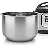 Linkidea Stainless Steel Inner Bowl for Rice Cooker, Compatible with Instant Pot Duo 7-in-1, Dishwasher Safe, Replacement Bowl Without Coating - Image 3
