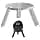 Compatible with Amazon Echo Spot Bracket Echo Spot Wall Mount with Built-in Cable Management, No Screws Required for Speaker (Clear), 1 Piece - Image 2