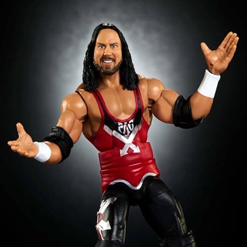 Mattel WWE Elite Collection SummerSlam X-Pac Collectible Action Figure with Accessories and Referee Coins - Image 5