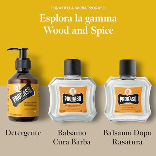 Proraso Wood/Spice After Shave Balm, 1 Piece, 100 ml - Image 6