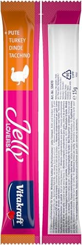 Vitakraft Jelly Lovers, Cat Treats, Chicken Turkey Gummy Snack, Individual Sticks, No Sugar Added (1 Pack 6x 15g) - Image 8