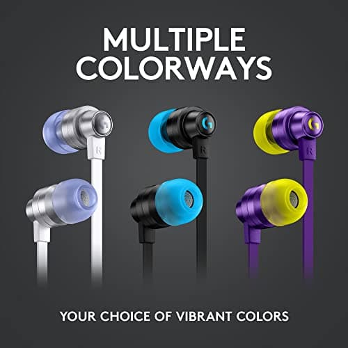 Logitech - G333 in-Ear Gaming Headphones Black - Image 8