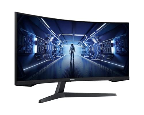 Samsung Odyssey G55T 34'' 165Hz, 1ms, VA Panel 1000R, UWQHD 3440x1440, 2500:, 250cd/m2, AMD FreeSync Premium, Adjustable Foot, HDMI, DisplayPort - Image 4