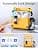 TiMOVO Airpods Pro 3 (2025) Case with Secure Locking Clip, Full Protection Hard Case for Apple AirPods Pro 3rd Generation, Climbing Hook and Cleaning Kit, Yellow+Black - Image 5