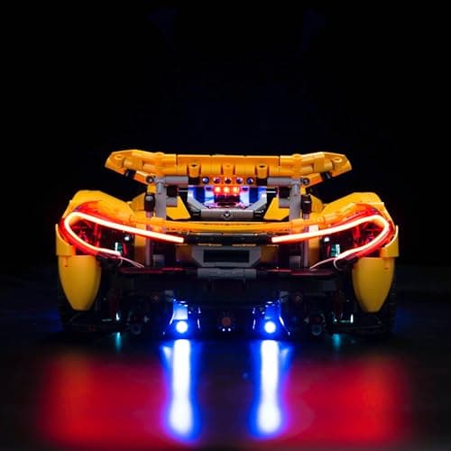 LED Lighting Kit for Lego Technic 42172 McLaren P1, Decorative Lighting Kit, Creative Toy, Standard Version (No Model) - Image 5