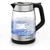 Tefal KI6058 Glass Kettle, Electric Kettle, Graduation, 1.7 L Capacity, Easy to Clean, Black - Image 3