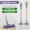 Replacement Brush Head for Dyson V12 Detect Slim and V10 Digital Slim, with Interchangeable Direct Drive Cleaner and Turbine Floor Nozzle for Hardwood Floors and Carpets - Image 3
