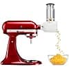 KitchenAid 5KSMEMVSC Grater Accessory - 3 Pieces of Graters for Vegetables, Cheese and More - Quick Slicer - Stainless Steel - Image 5