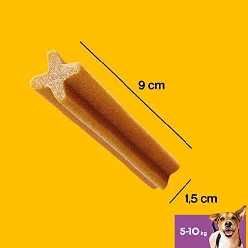 PEDIGREE DENTASTIX 56 Bâtonnets à Mâcher pour Petits Chiens 5-10kg, 8 Sachets de 7, Saveur Poulet et Bœuf, Détartrage Dentaire Chien, Soins Dentaires pour Chien - Image 7