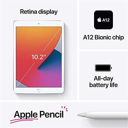 2020 Apple iPad (10.2-inch, Wi-Fi + Cellular, 32GB) Space Grey (Refurbished) - Image 4
