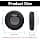 Yizhet 1 Pair 110mm Replacement Foam Earpads for Sennheiser Bose Sony Philips JBL ATH Razer Kraken Headphones (Black) - Image 3