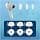 MMOBIEL Replacement Tips for Samsung Galaxy Buds 3 Pro 3 Pairs(S/M/L) Silicone Earbuds - Non Slip Noise Reduction Comfortable Fit - Compatible Charging Case (White) - Image 3