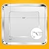 For Cuisinart TOA - 95 Grill - Air Fry Pan - Replacement Air Fry Pan Tray for Convection Oven, 14.5 x 11.6 inches - Stainless Steel Non-Stick Air Fry Pan - Image 3